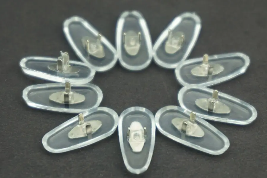 2 шт./лот Прозрачная силиконовая накладка на нос наклейка солнцезащитные очки