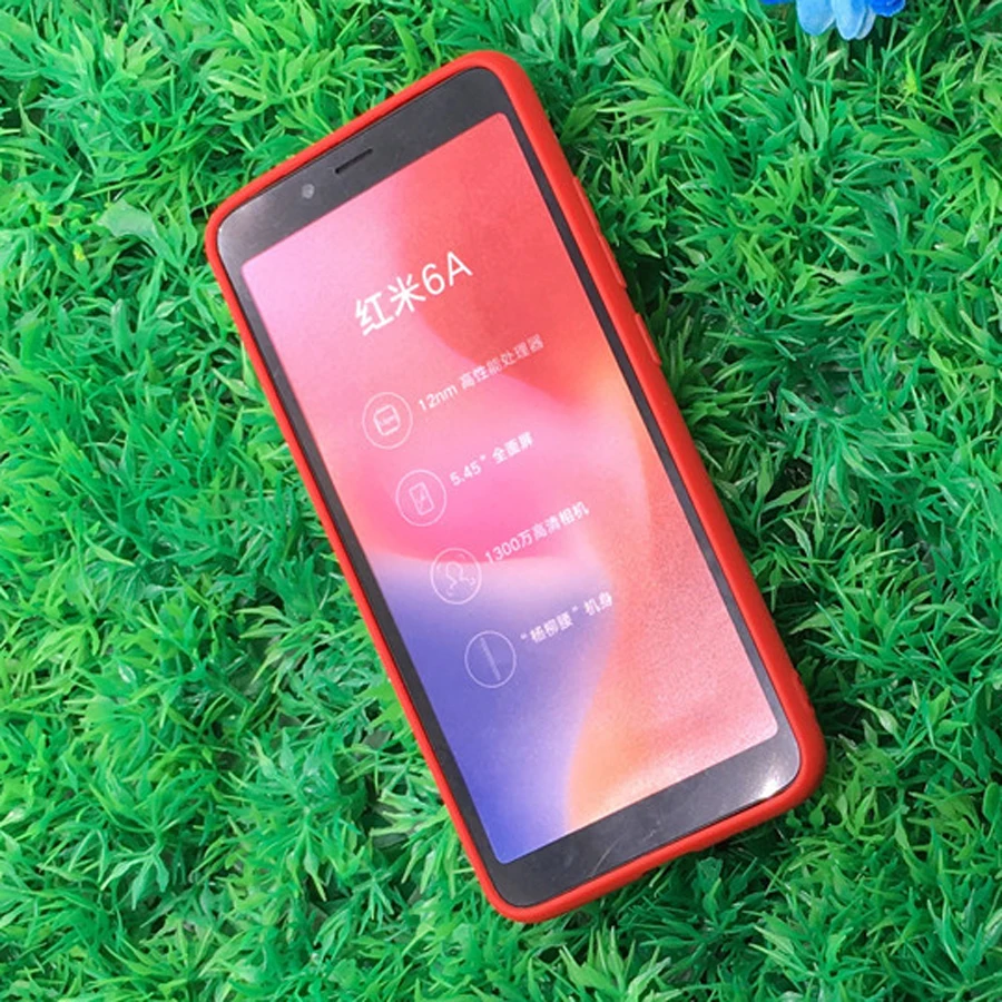 Xiaomi Redmi 6A чехол на 5 45 дюймов милый 3D Рельефный цветочный узор силиконовый