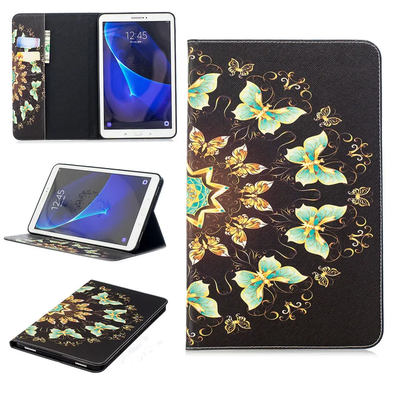 Новейшая модель для Samsung Galaxy Tab A A6 10 1 2016 чехол дюймов планшета из искусственной