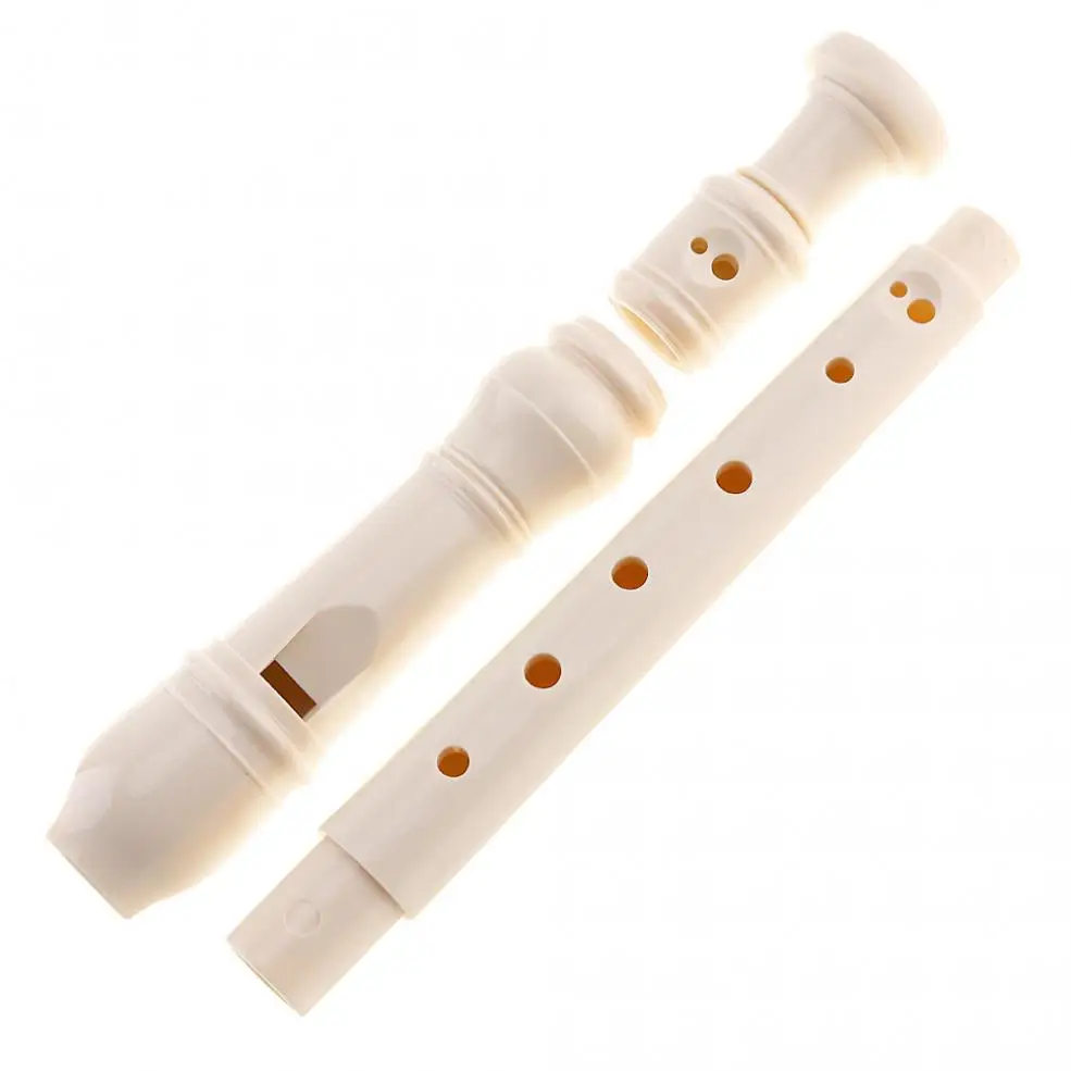 Портативный пластиковый инструмент с 8 отверстиями музыкальный диктофон сопрано