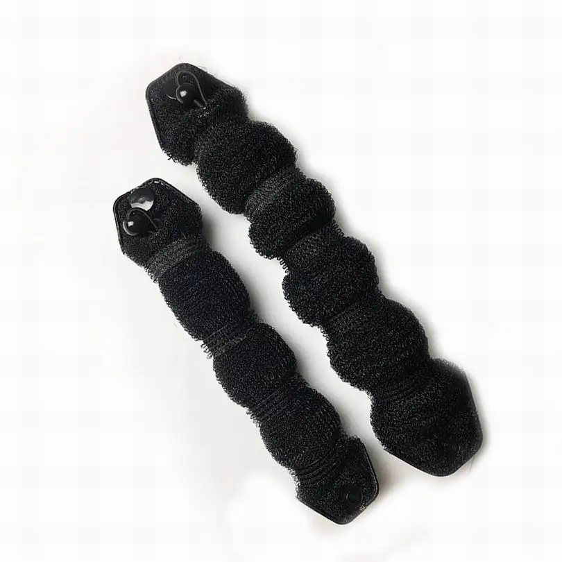 2 шт./компл. DIY искусственная лента резинка для волос инструмент завивки булочки