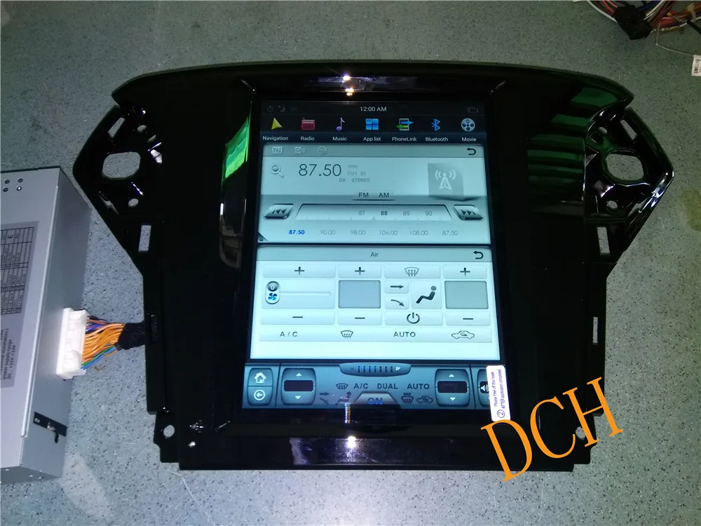 10,4 ''Tesla стиль Android 8,1 автомобильный DVD gps плеер для Ford Mondeo fusion 2007 2008 2009 2010 2011 2012 2013 PX6 CARPLAY
