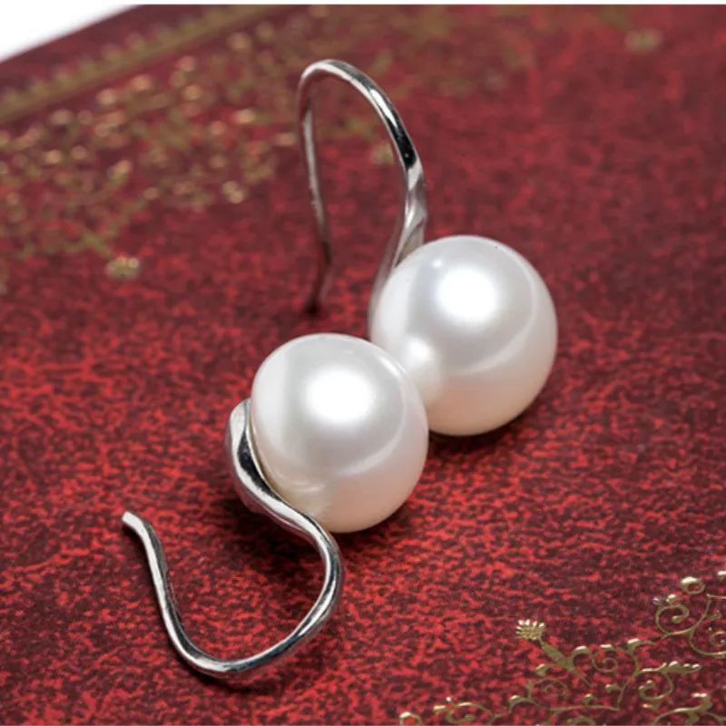 Женские серьги с натуральным пресноводным жемчугом|fashion pearl earrings|pearl earringsearrings for
