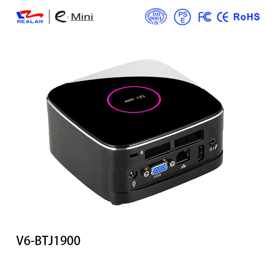 Мини компьютер 4 Гб ОЗУ 128 SSD микро ПК с поддержкой windows10 linux Android очень маленький