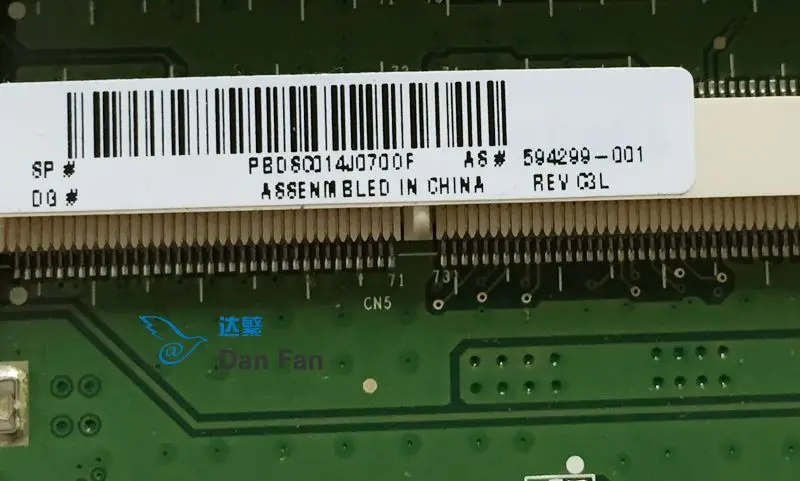 594299-001 для hp Omni 200 200-5000 материнская плата AIO DA0ZN2MB6C0 материнская плата протестирована полностью