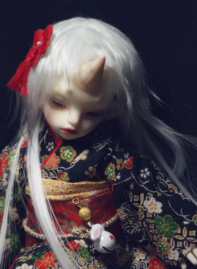 1/3 1/4 1/6 8 10 12 bylthe yosd SD AOD DOD BJD MSD пушистый парик кукла игрушка белый шерстяной парик 11 см 12 13 1416CM18cm19cm22cm23cm24cm fw036