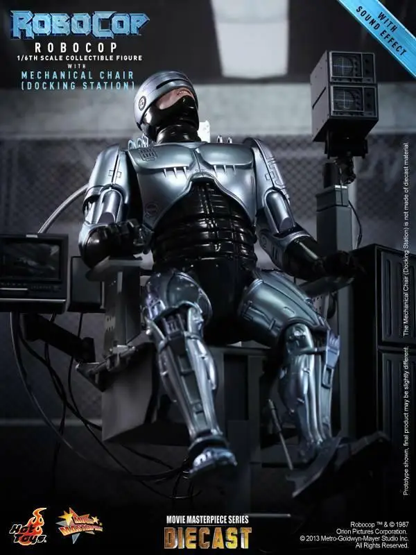 1/6 горячие игрушки ROBOCOP механическое кресло док станция MMS203 фигурка робота в