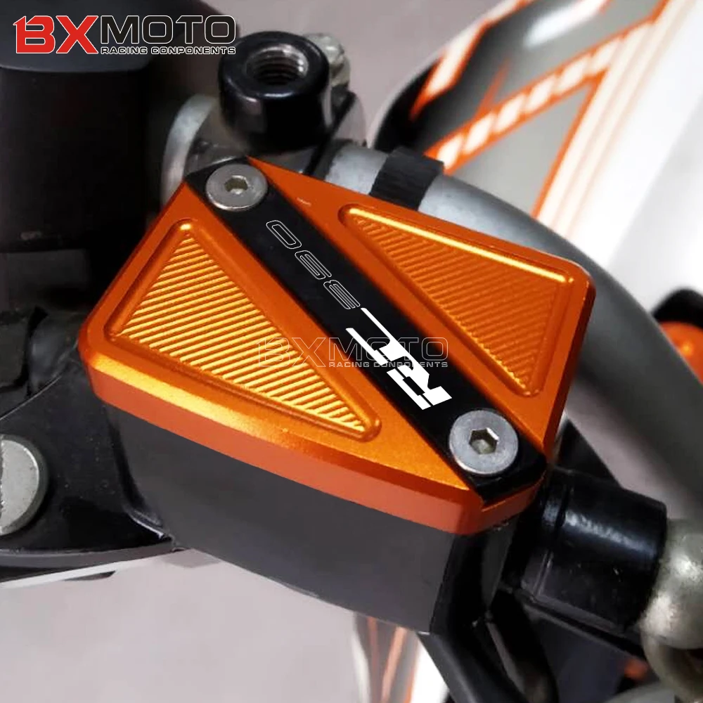 Новый логотип rc390 мотоцикл бачок тормозной жидкости для переднего колеса Крышка