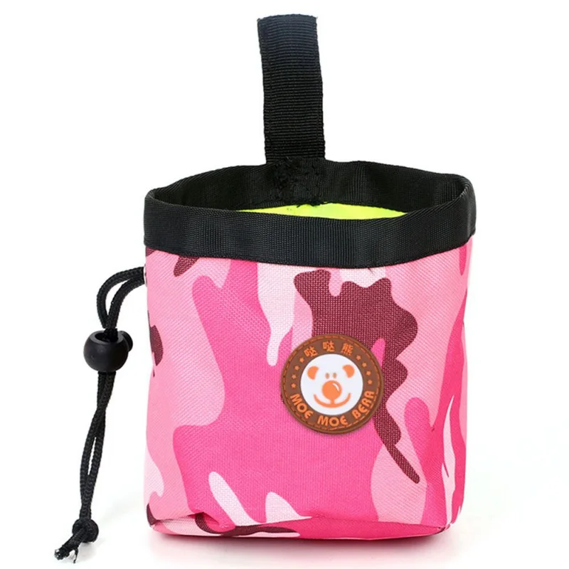 Поясная сумка для собак кошек кормления закусок карманная держатель хранения