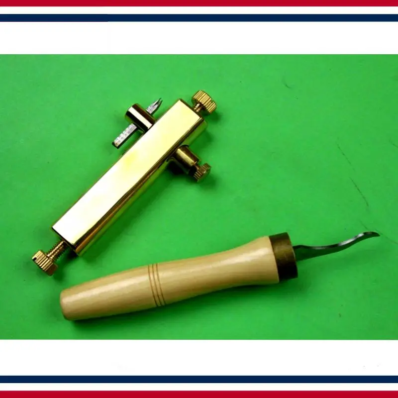 

violin accessories Violin tool Violin maker tools Brass purfling and clean up groove knife, tools