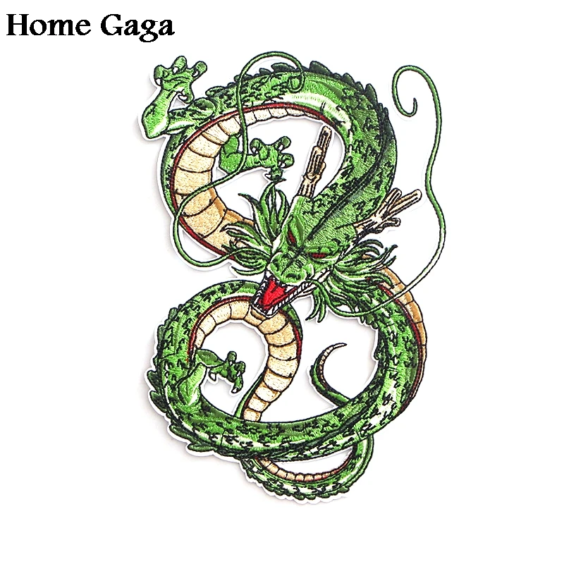 Homegaga Dragon ball z Shenron куртка большого размера нашивки вышитые железные на аксессуар новое поступление косплей одежда наклейки D1268