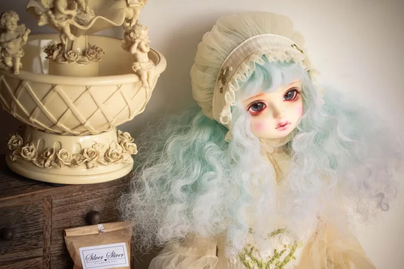Кукла шарнирная меняющая цвет парики под разными огнями для 1/3 1/4 1/6 BJD DD SD MSD YOSD