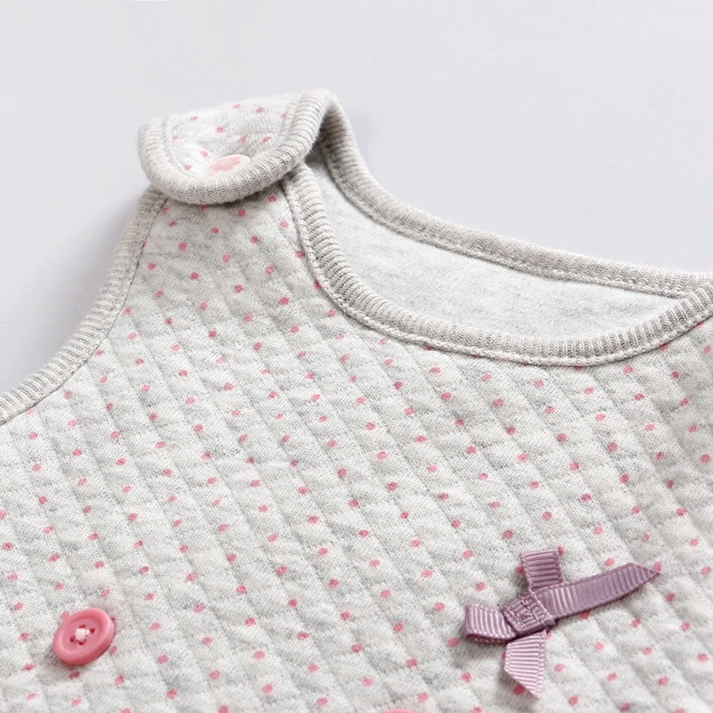 Одежда для маленьких девочек платье новорожденных полосатый комбинезон с