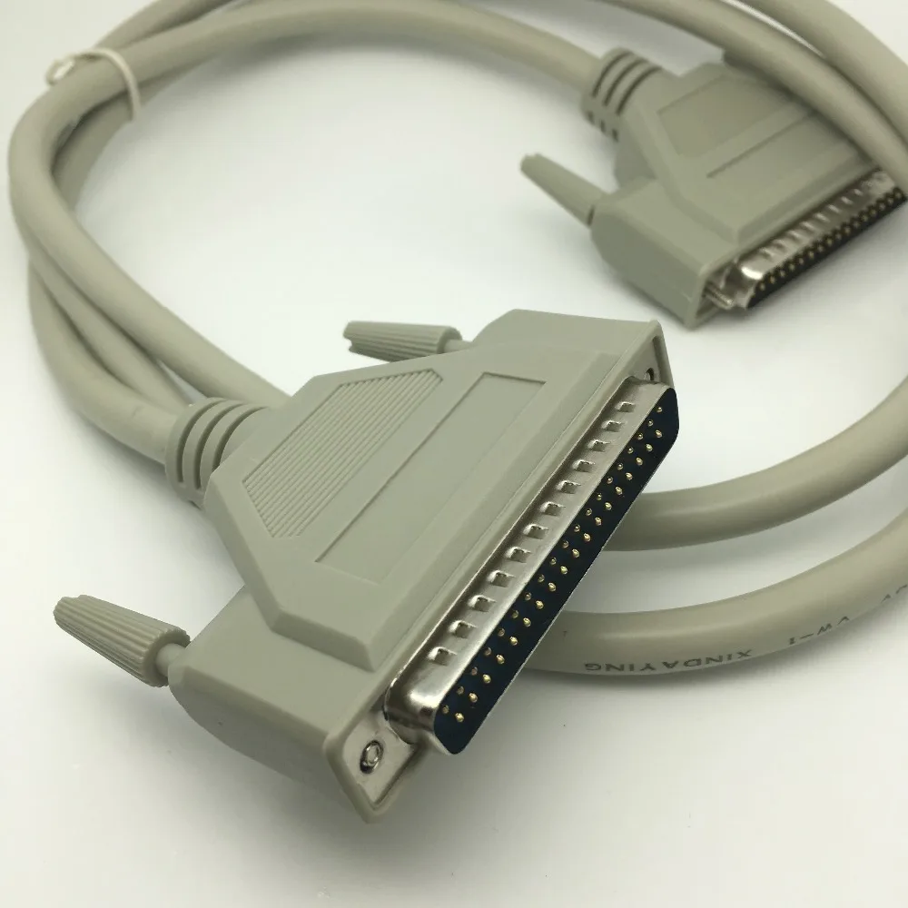 Новый 1 4 M DB37 37Pin папа к мужчине M/M последовательный порт кабель для передачи