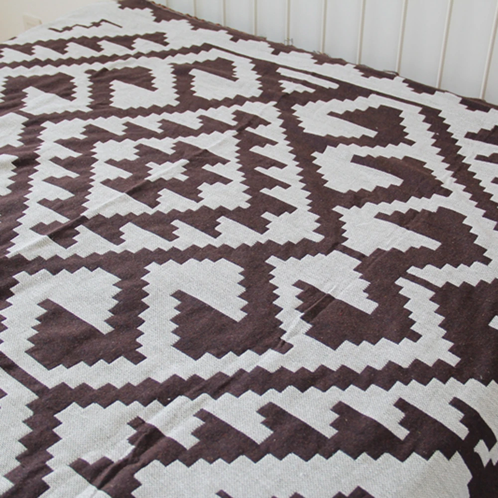 Ковер килим для дивана гостиной спальни ковер окрашенная пряжа диван покрывало