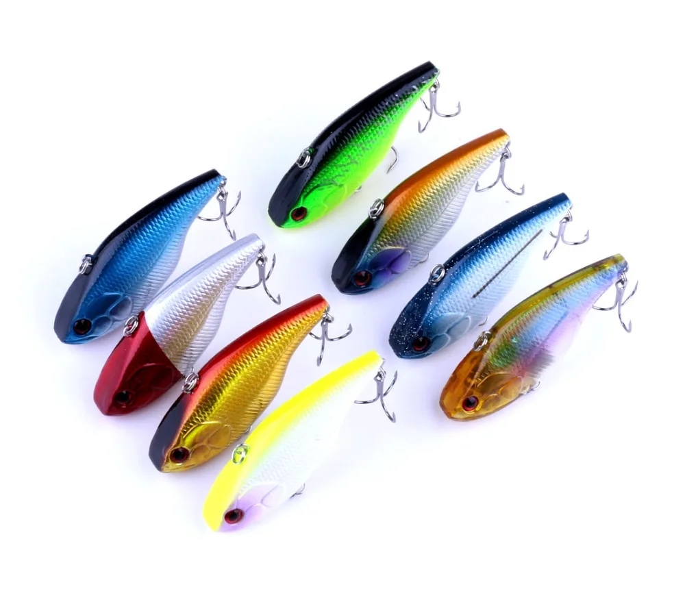 16 шт. новинка большая игра VIB жесткая приманка для рыбалки 7 5 см 18 6 г искусственная