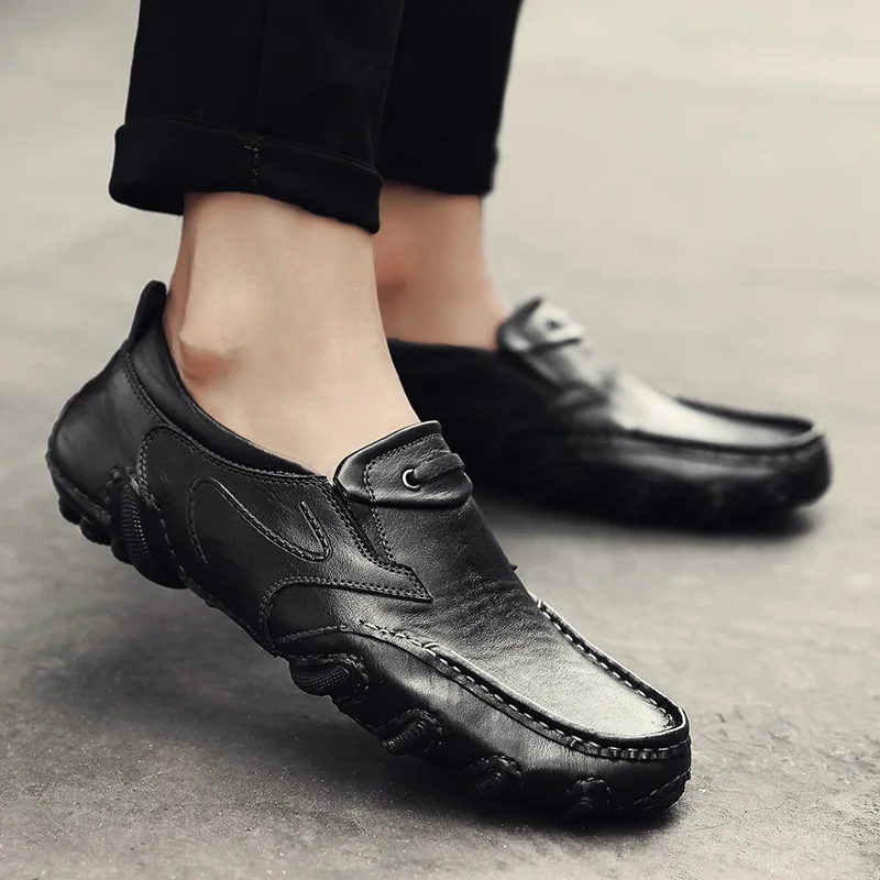 2019 tenis masculino air loafers casual sneakers homme sketchers shoes men calzado sapatos zapatos para mocassim genuine leather | Обувь