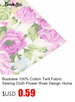 Booksew хлопчатобумажная ткань 50 см x 50 см 9 видов конструкций смешанный "Прекрасный Красный" толстый четверть набор Тильда Ткань Квилтинг, скрапбукинг лоскутное W3B5-2