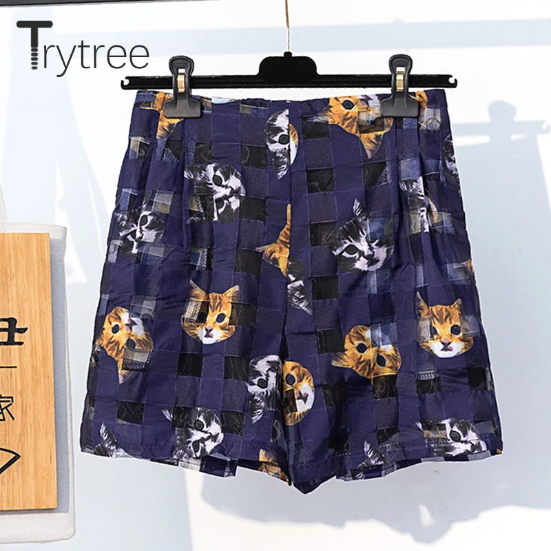 Trytree летний женский комплект из двух предметов повседневный топ с круглым