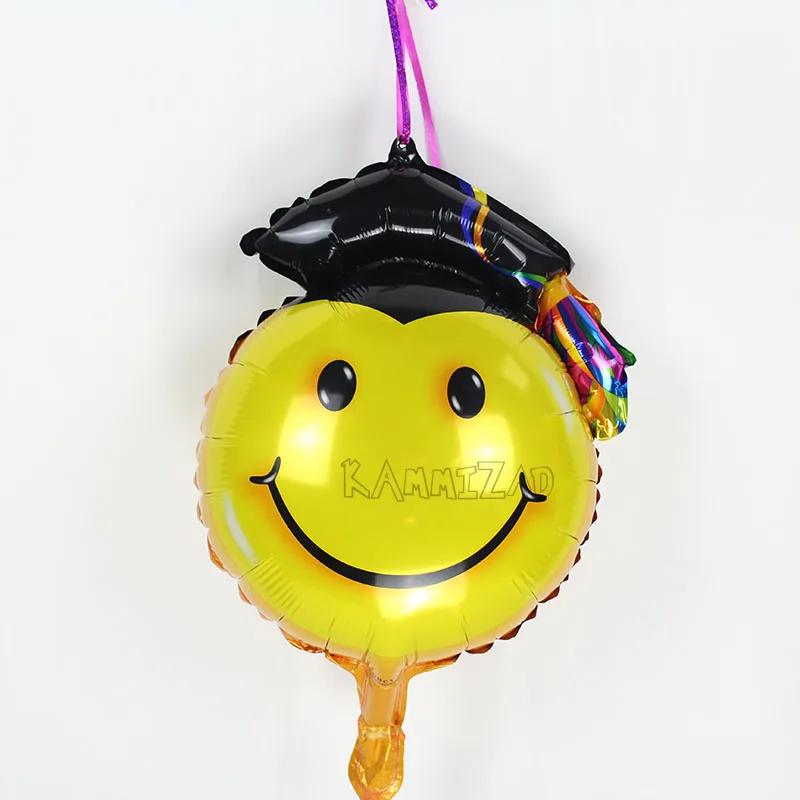 100 шт. мини удачи выпускник Фольга шар Выпускной Официальные Вечерние