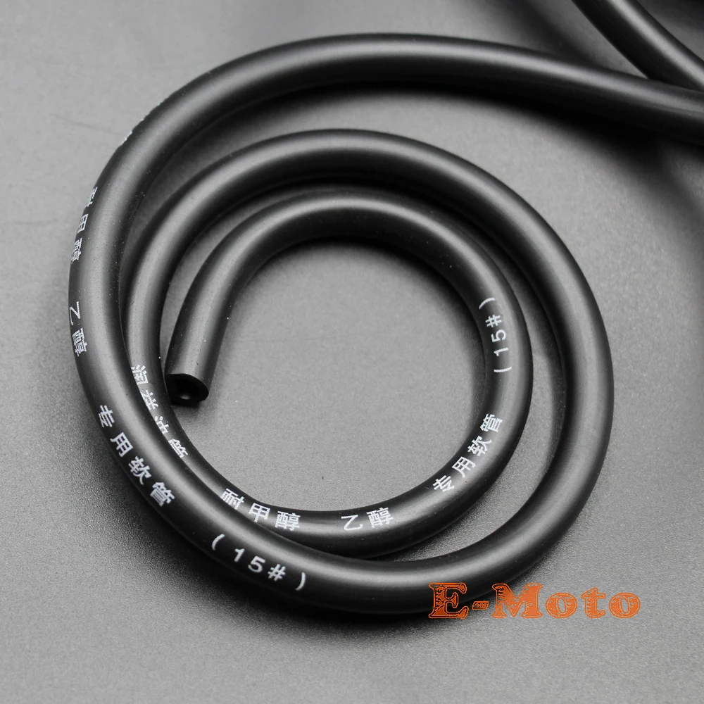 Топливный Шланг для мотоциклов газовая трубка 5 мм I/D 8 O/D длина 20 м черный