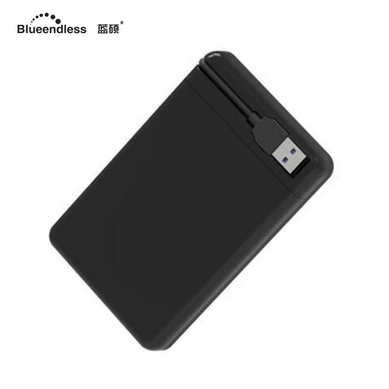 Blueendless 2018 USB жесткий диск Красочный Алюминий 2 5 'Sata к 3 0 внешний 1 ТБ для ноутбука
