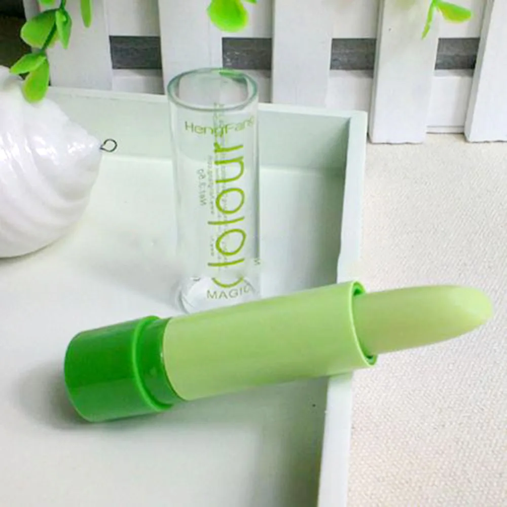 Помада Magic color меняющая температуру влагозащита от старения бальзам для губ