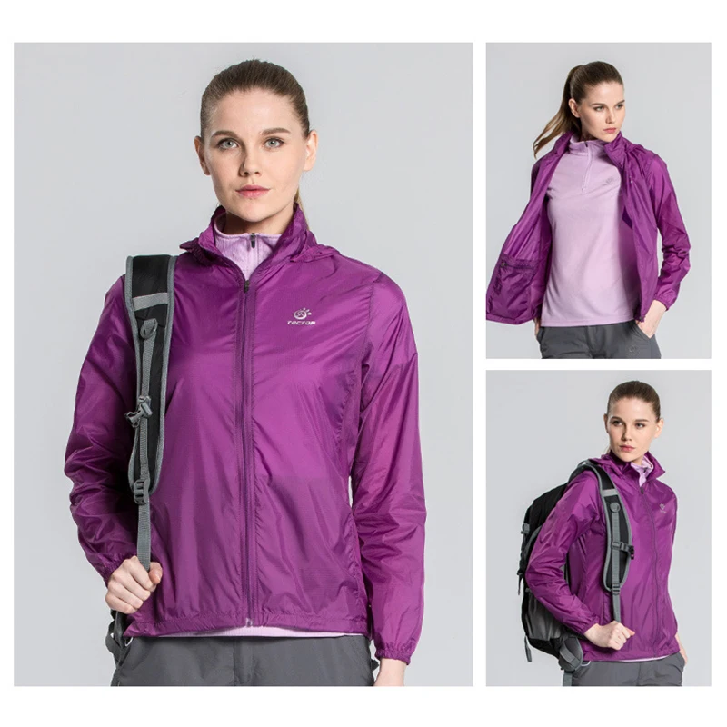 TECTOP Женская быстросохнущая дышащая водонепроницаемая Ультралегкая