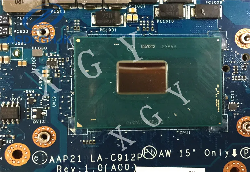 Материнская плата для ноутбука Dell Alienware 17 R3 материнская CN-0YRFN8 00x1c AAP21 | Компьютеры и