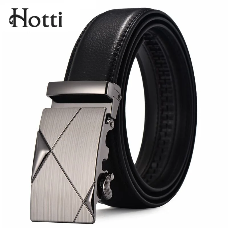 Ремень мужской ковбойский с автоматической пряжкой Модный дизайнерский пояс для