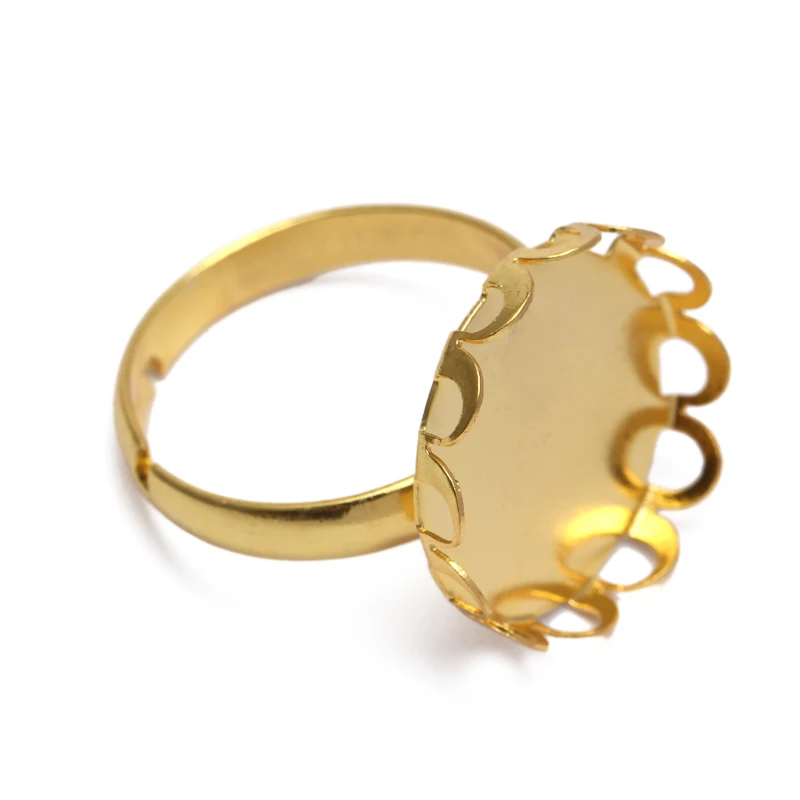 Пустая основа для стеклянного кабошона 10 шт. 10-20 мм | Украшения и аксессуары