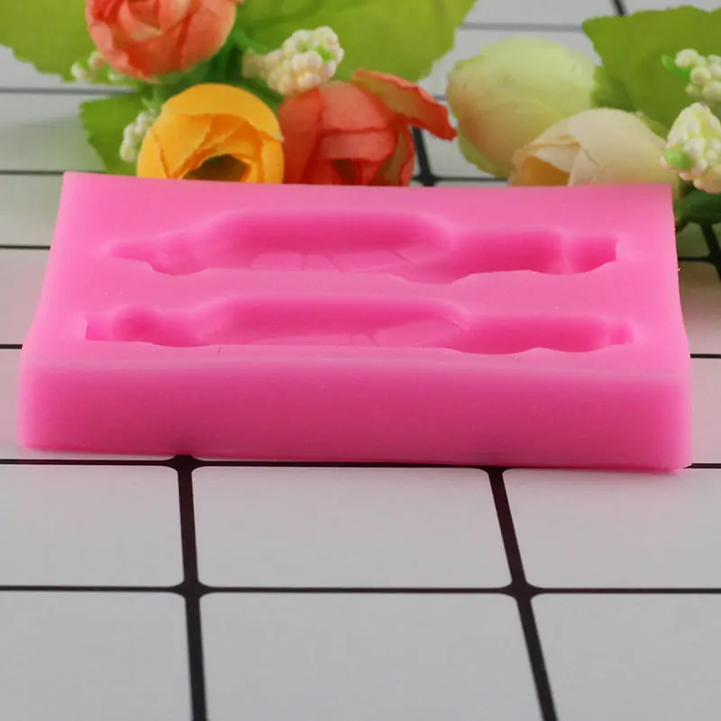 Mujiamg DIY мультфильм автомобиль силиконовые формы Шоколадные сахарные конфеты плесень инструменты для украшения тортов из мастики кухонные формы для выпечки