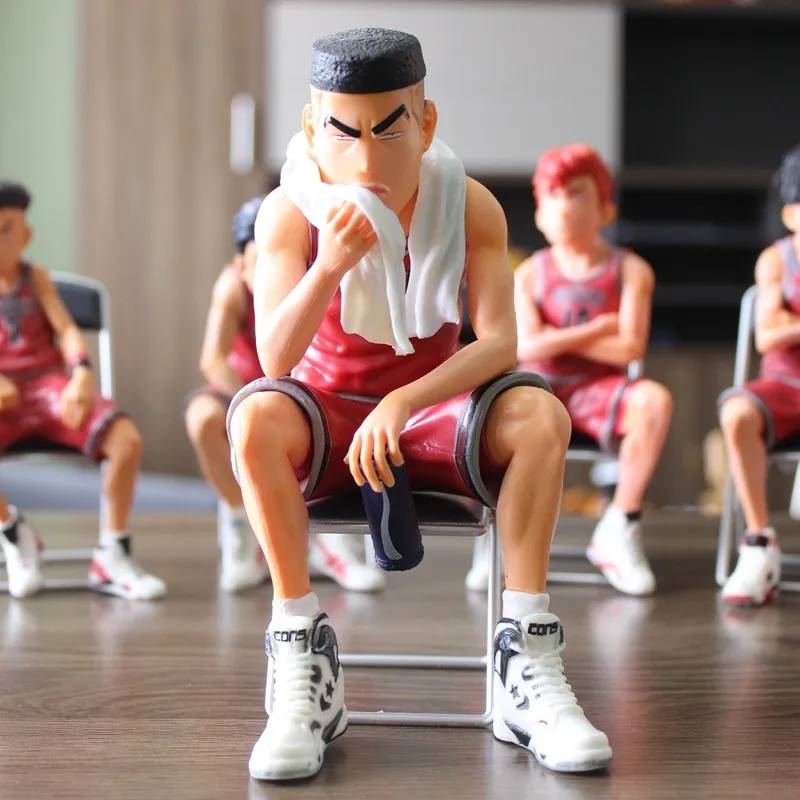 Экшн Фигурки ПВХ модель 5 шт./компл. Slam Dunk Shohoku Классическая сцена звезд сакураги