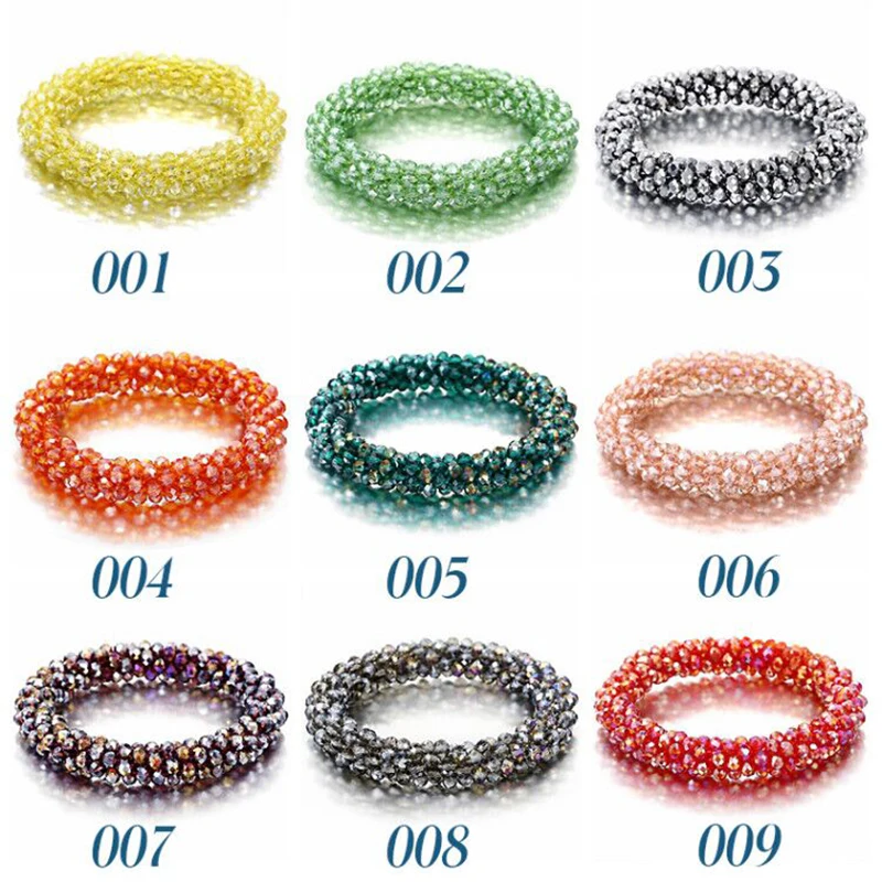 Многоцветный Браслет «Непал» из бисера ручной работы