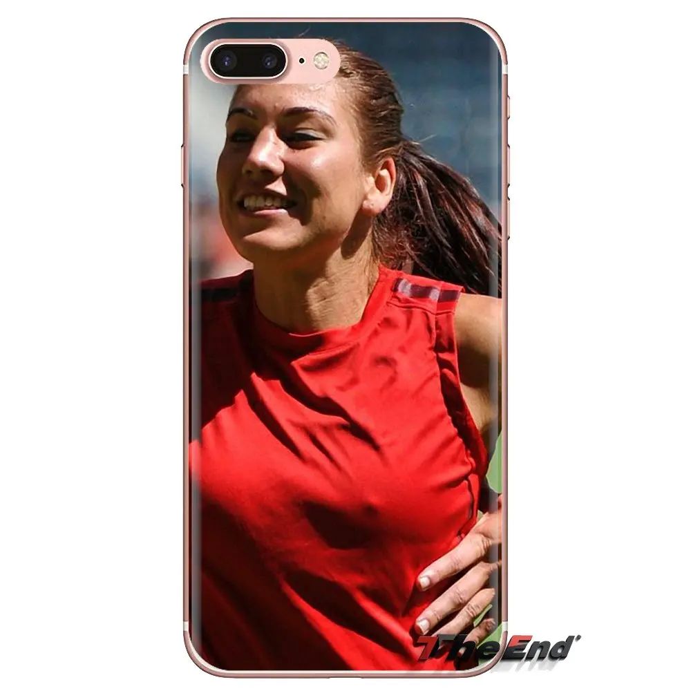 Силиконовый чехол Hope Solo знаменитый футбольный вратаря для Sony Xperia Z Z1 Z2 Z3 Z5 compact M2 M4