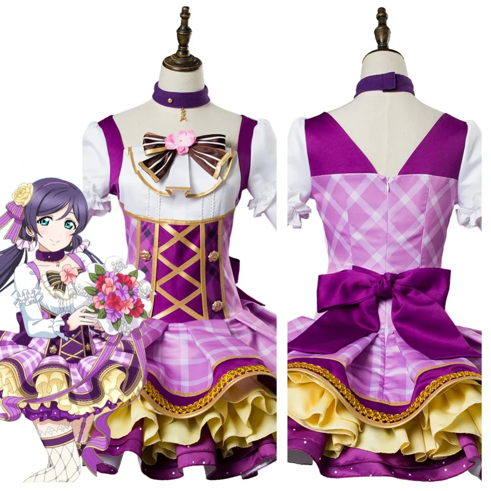 Комплект платья для косплея Love Live!Aqours Nozomi Tojo|Костюмы аниме| |