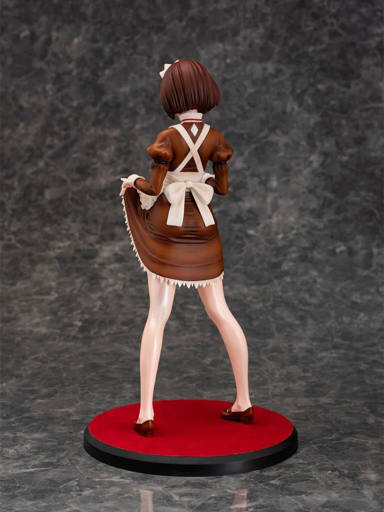 Daiki kougyou Iya na Kao Sarenagara Opantsu Misete Moraitai Классическая коричневая фигурка горничной