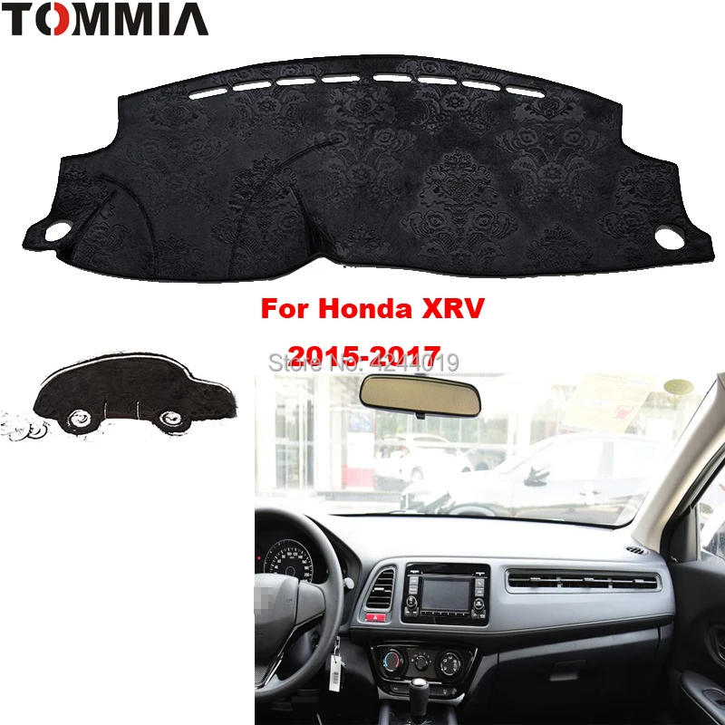 

TOMMIA Dashboard Cover Dash Mat for Car Sun Shade ANTI-UV Dash Pad Car Dashboard Mat For Honda XRV 2015-2017