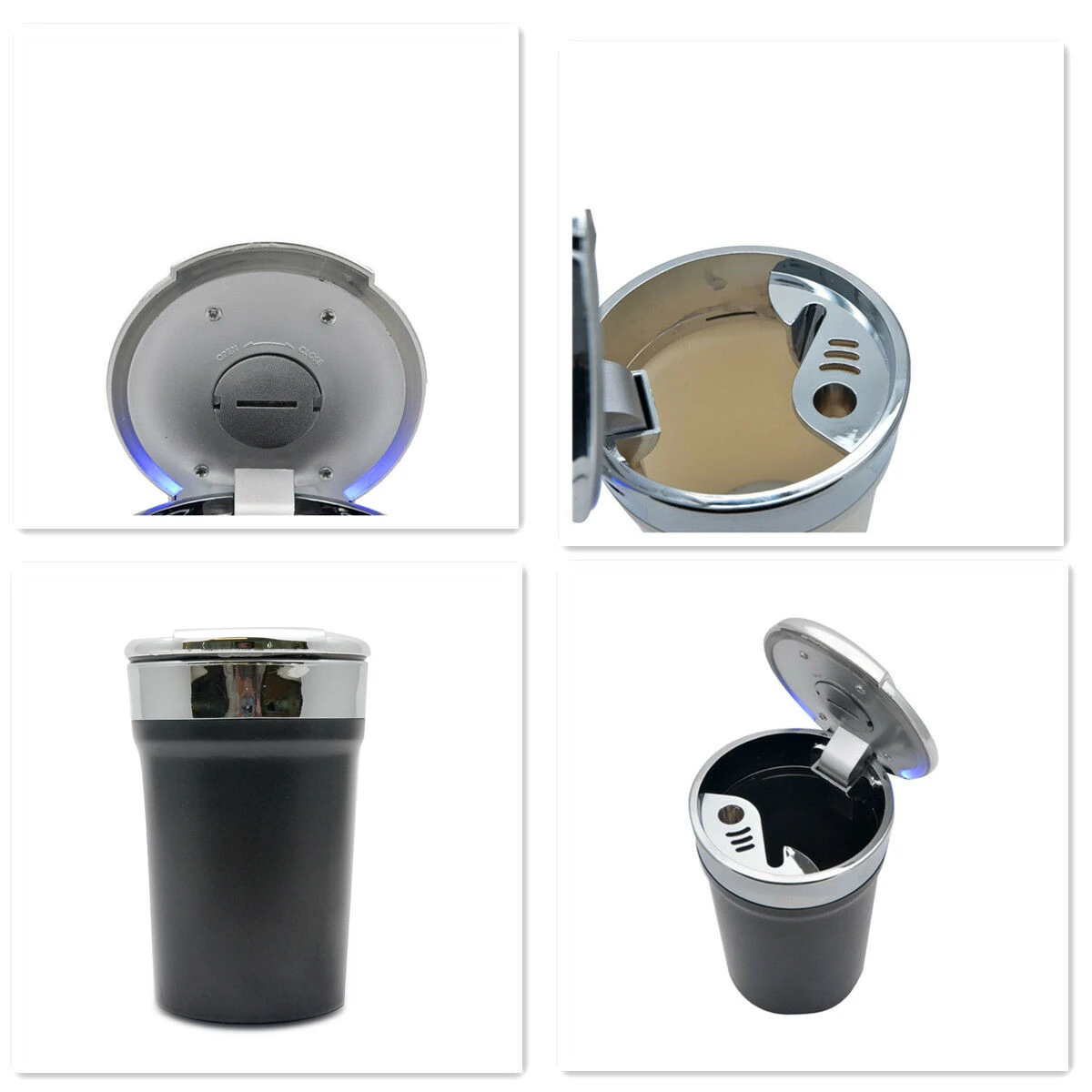 Светодиодный светильник портативный автомобильный держатель для сигарет