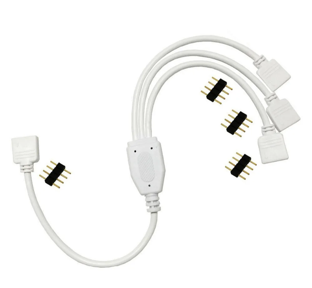 Соединительный кабель с разъемом Мама для портов 1 2/3/4 сплиттер 4 контактами