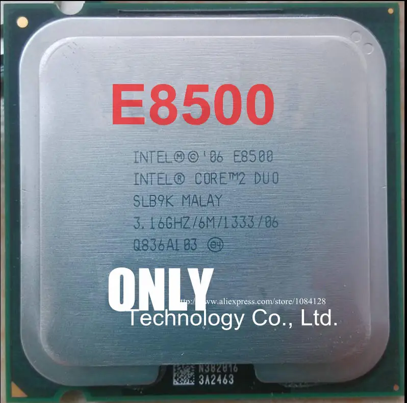 Процессор Core2 DUO E8500 3 16 ГГц/LGA775 /775pin/6 Мб кэш памяти L2/двухъядерный/65 Вт бесплатная