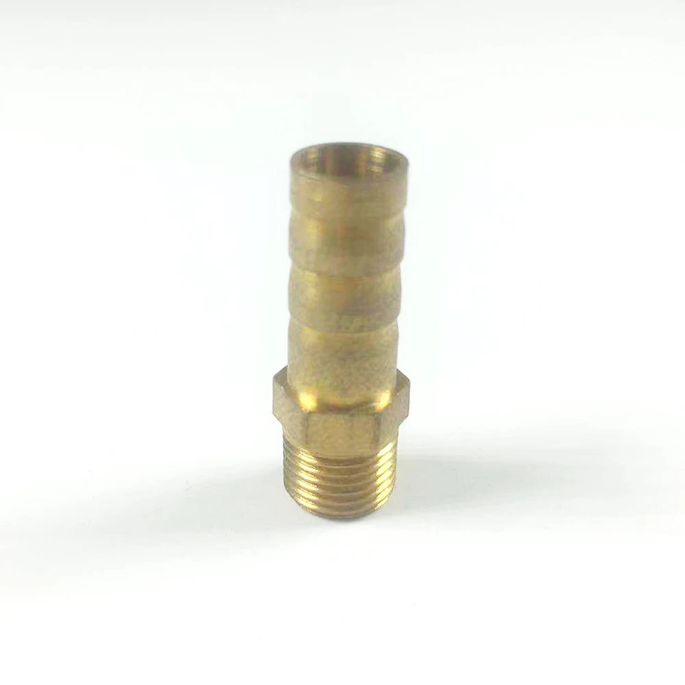 

1pc Pipe Fitting 6mm 8mm 10mm 12mm Hose Barb x 1/8" BSP Male Thread Brass Barbed Pipe Fitting Nipple Coupler Connector GMN