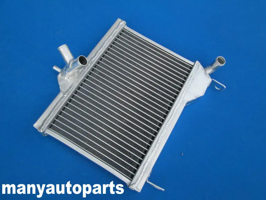 Алюминиевый радиатор GPI Racing + красный шланг для Yamaha RZ350 RZ 350 RD350 RD250 RD 250|hose red|radiator