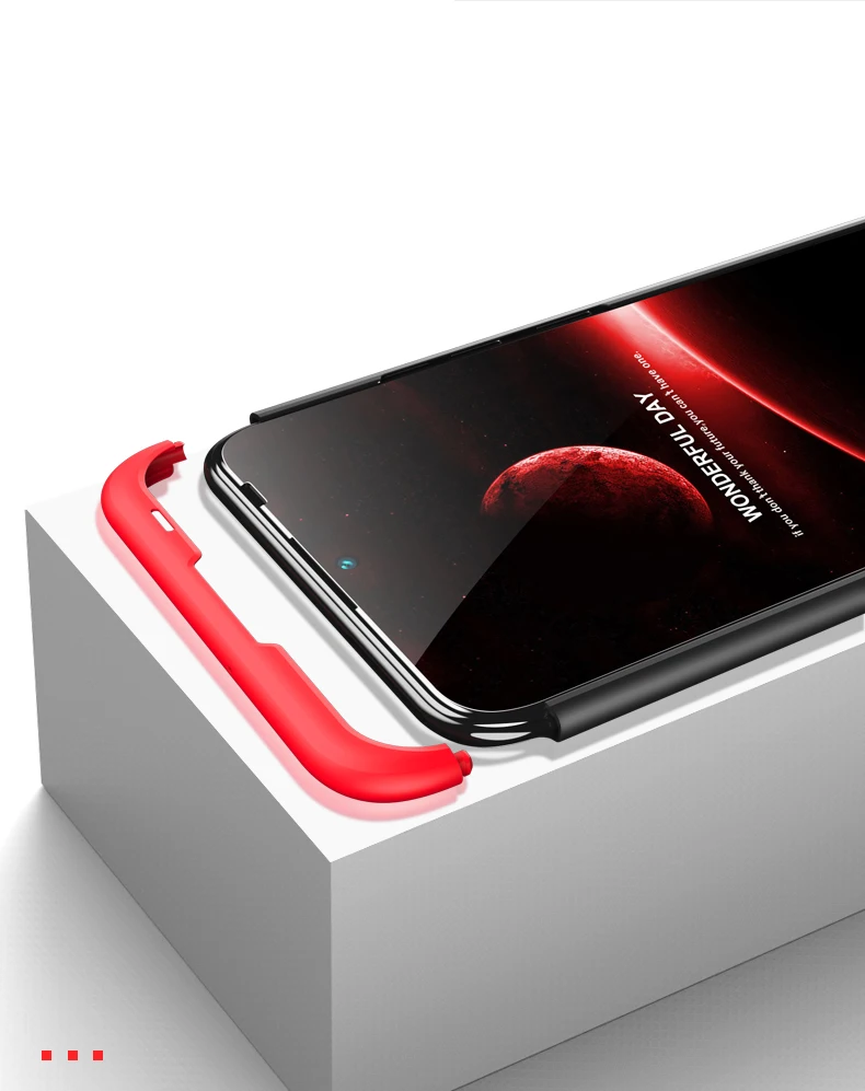 Новый чехол для Huawei P Smart 2019 роскошный жесткий пластиковый PSmart Dual 360 полный