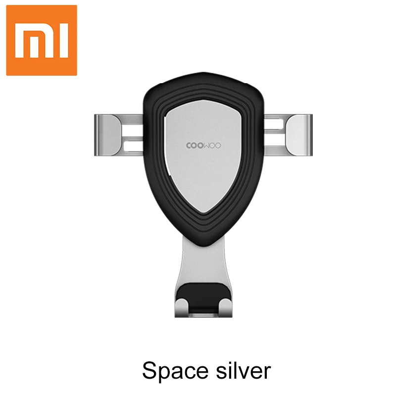 Space silver Автомобильный держатель для мобильного телефона Xiaomi, вращающийся на 360 градусов, держатель для телефона, универсальная подставка для смартфона 4,7-6,0 дюймов, навигационные стенты - Цвет: Space silver
