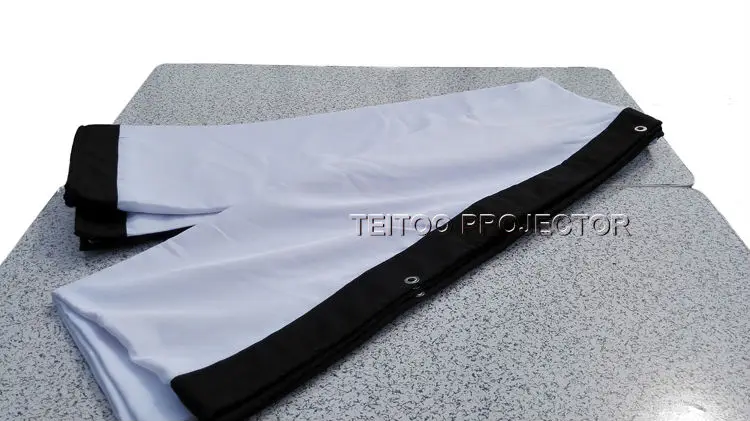 Портативный складной 3D проектор HD экран для видеосъемки 200 дюймов большой размер