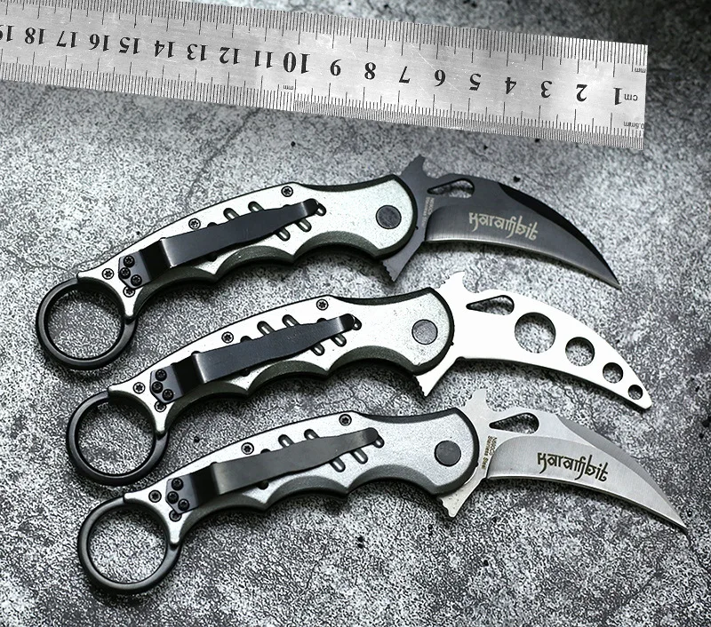 Новейший нож Karambit для охоты инструменты выживания карманный складной ключей