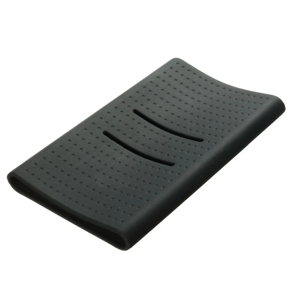 Black TOPROAD силиконовый чехол, резиновый чехол для Xiao mi 10000mAh PRO power Bank, зарядное устройство usb type-C mi PLM03ZM, внешний аккумулятор - Color: Black