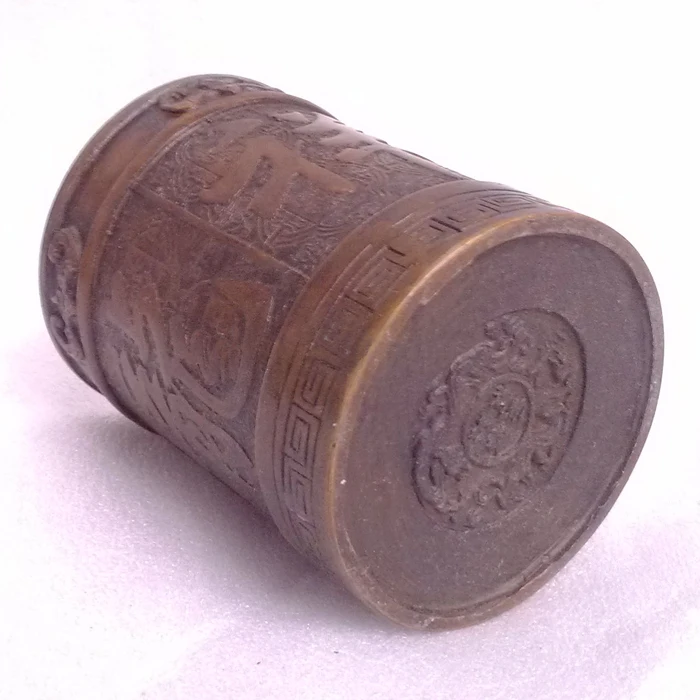 Древний город Феникс медь световое перо большие антикварные украшения Zhaocai