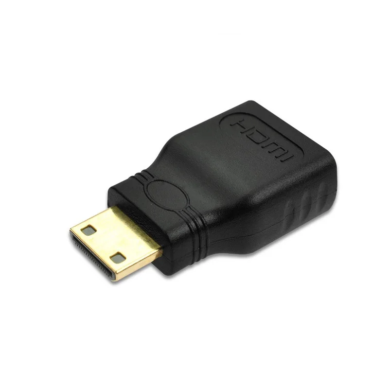 5 шт. позолоченный Mini HDMI male to female hd конвертер Multi function Видео устройство переходник